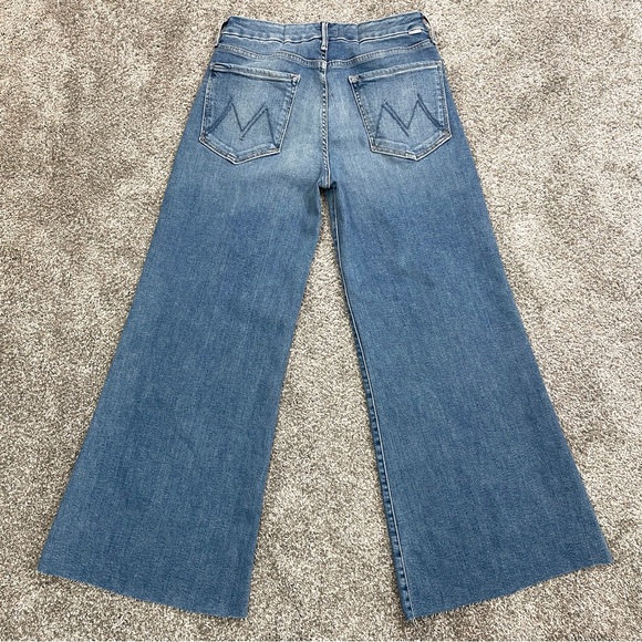 MOTHER The Roller Fray Wide Leg Jean - Picture 6 of 15